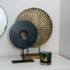 Ornament Puck Zwart L