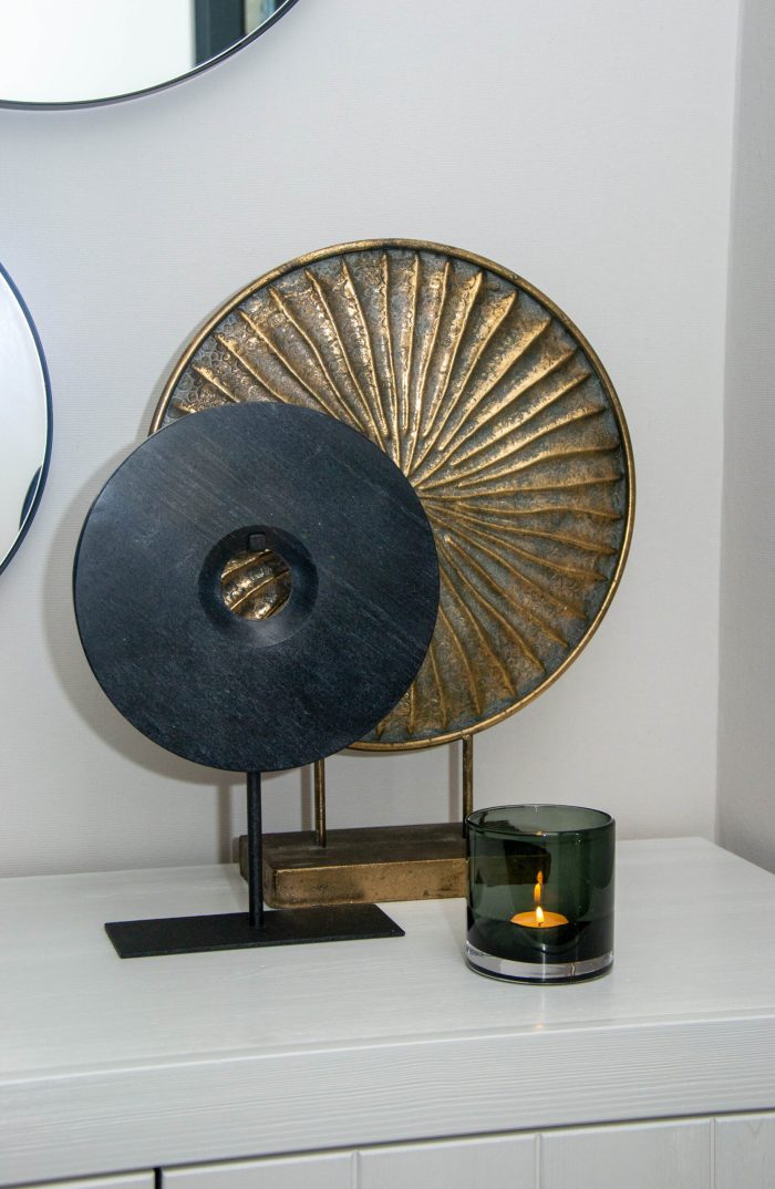Ornament Puck Zwart L - Afbeelding 2