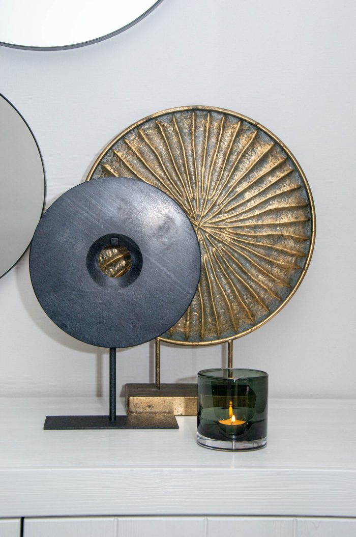 Ornament Puck Zwart L - Afbeelding 3