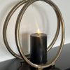 Ring kaarsenstandaard Goud - Afbeelding 2