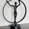 Beeld cirkel Anne zwart - Afbeelding 2