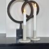 Countryfield led-kaarsen, wit incl. afstandsbediening
