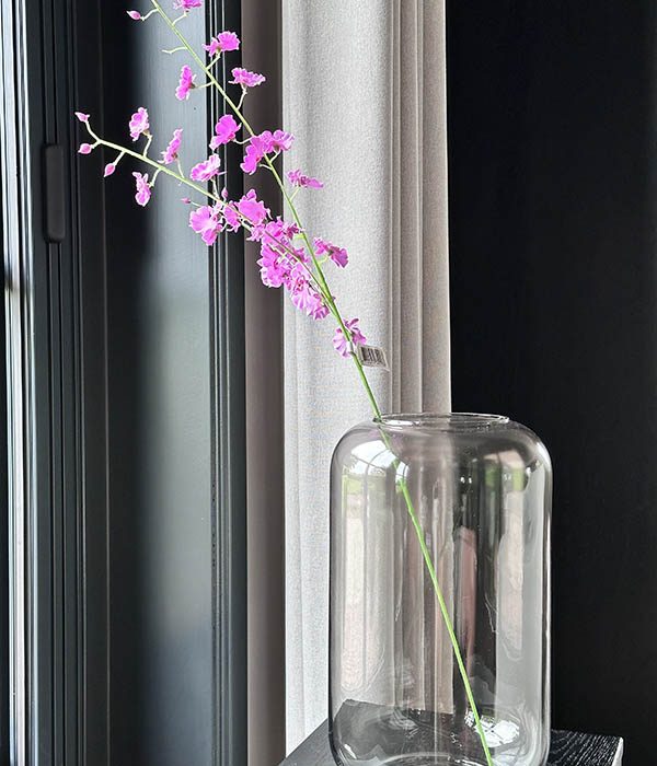 Zijden Dancing Orchid Spray – Roze van Colours and Green, kunstbloemtak 80 cm.