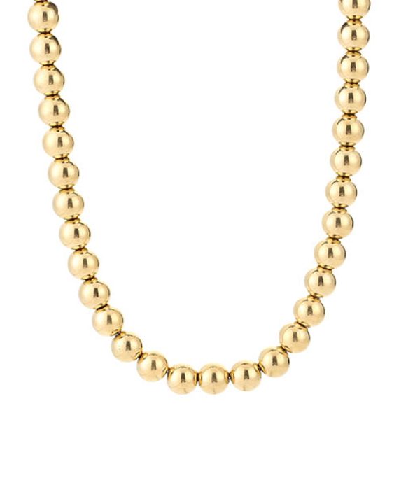 Michelle Ketting RVS Julia – goudkleurige damesketting van roestvrij staal met verfijnd design