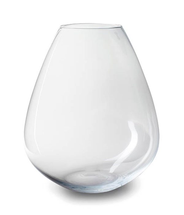Jodeco Bloemenvaas Gabriel – grote vaas van transparant glas
