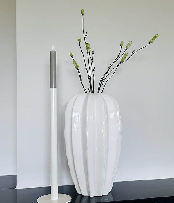 Eglo Vaas Wit L – keramieken vaas 39×23 cm