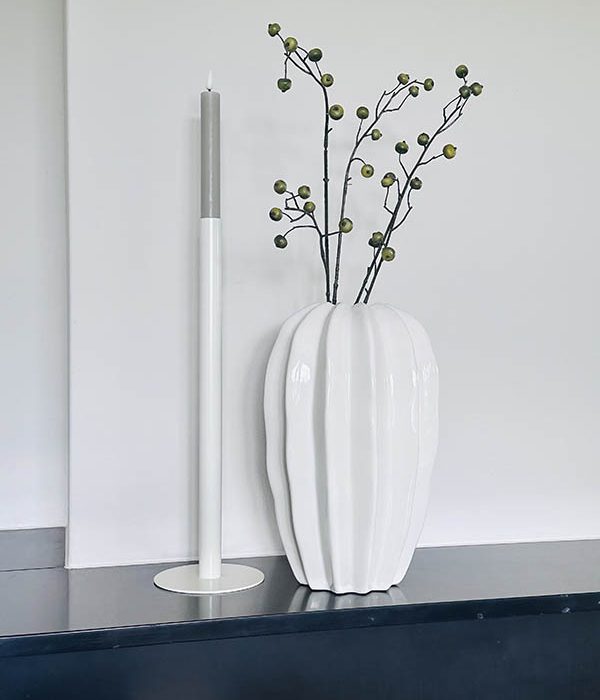 Eglo Vaas Wit M – keramieken vaas 31×19 cm