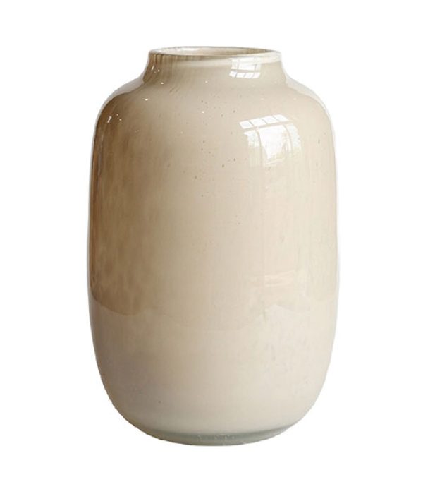 ase The World Vaas Artic Elite beige maat M Ø22 × H35 cm