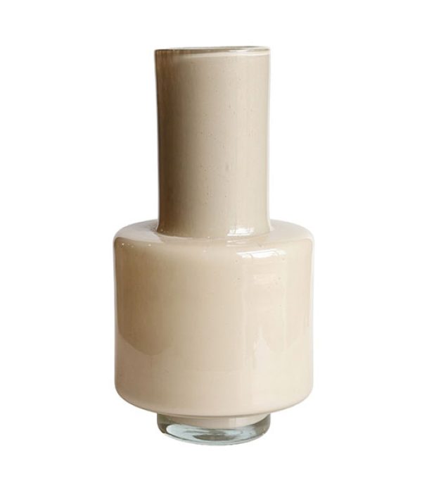 Vase The World Vaas Volta Elite beige met lange hals