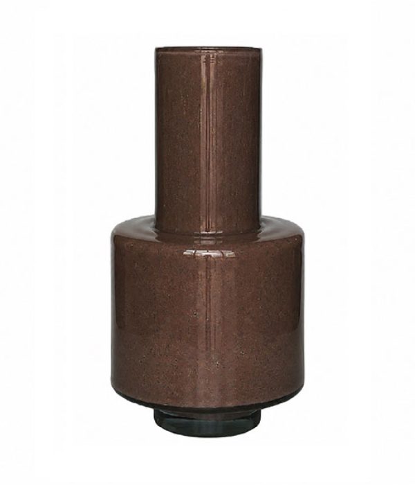 Vase The World Vaas Volta Elite dark brown met lange hals